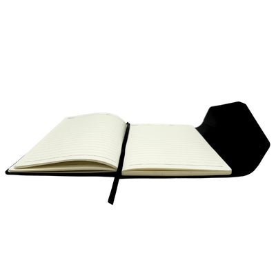 Elegant Premium Gift Set – A5 Notebook with Pen and 16GB Flash Drive in Box – Black and Gold – EE9