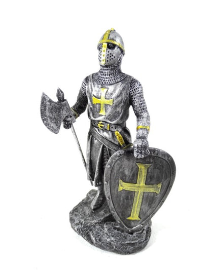 Knight - Crusader - Decorative Figurine - Height 18cm - MC-23079