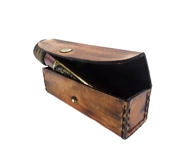 Vintage Kaleidoscope in a Leather Case - NC1300GF