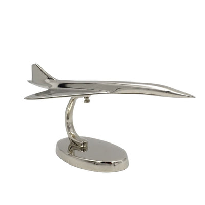 Metal Concorde airplane model - aviation icon - CON
