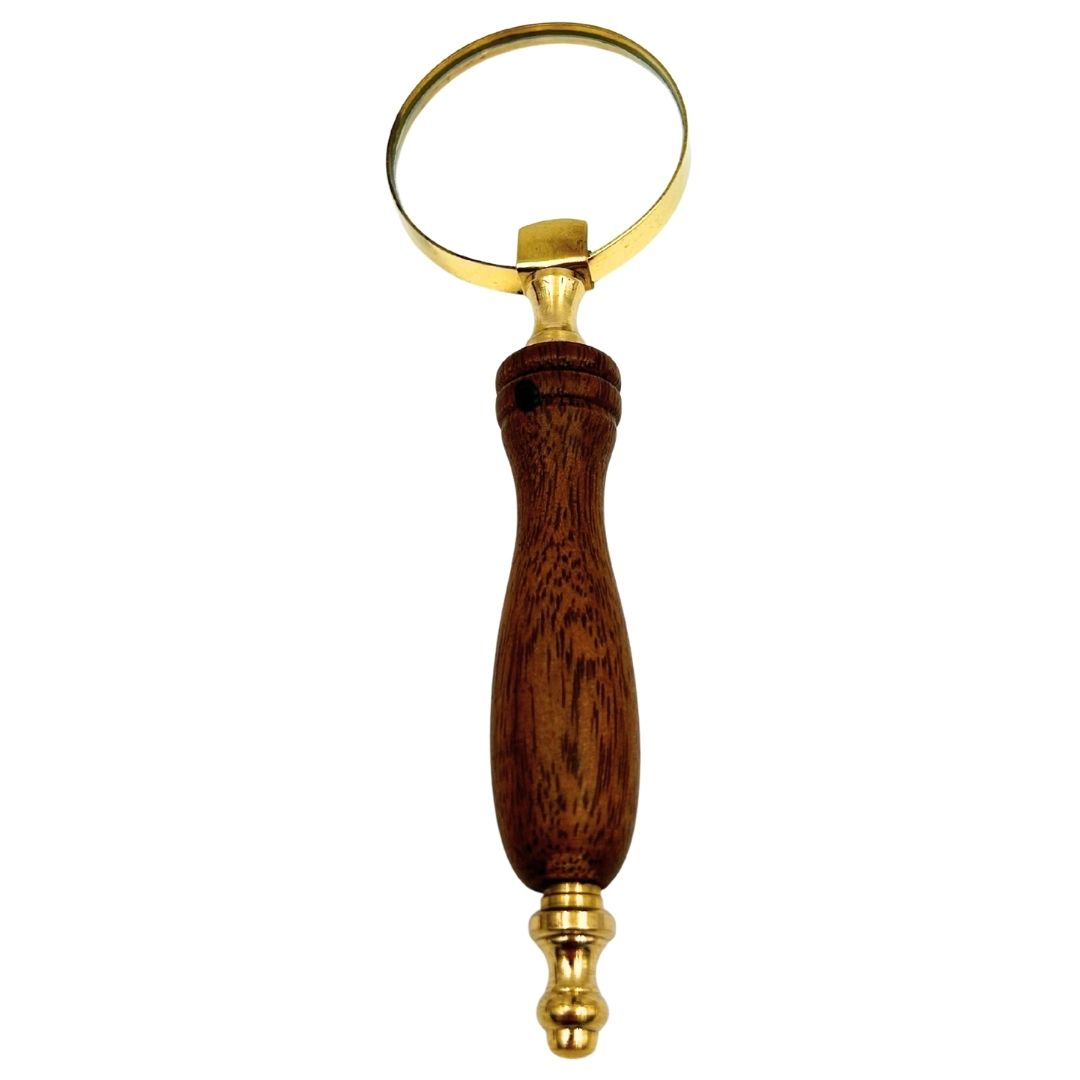 Traveler's Set – Spyglass + Compass + Magnifying Glass in a Wooden Box – NC2677AZ