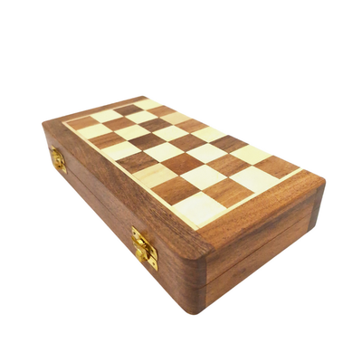 Magnetic Wooden Chess Set 25x25cm - DNU-026