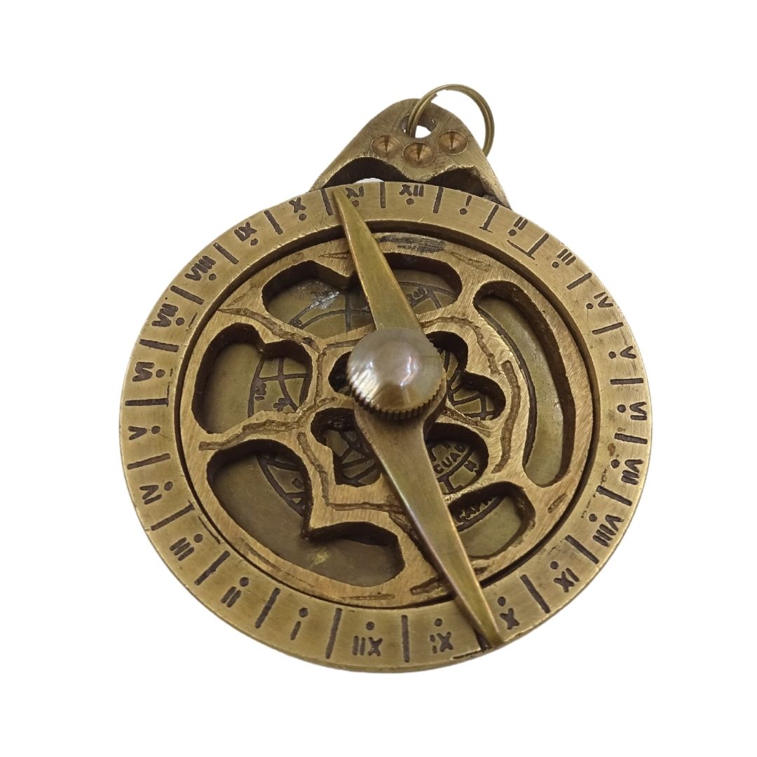 Astrolabe Brass Keychain – KR105