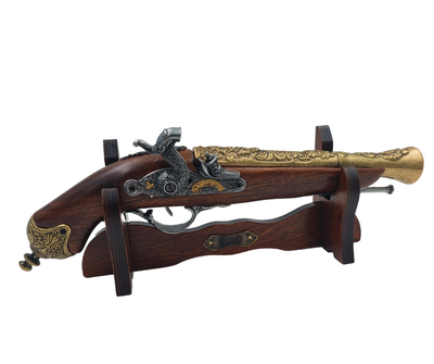 Percussion Pistol on Stand - 18th-Century Replica – 154S