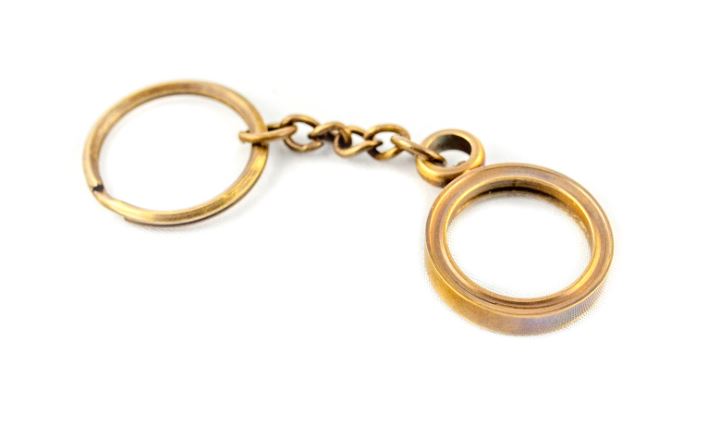 Magnifying glass key ring - Key-0094