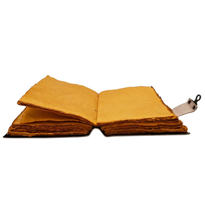 Retro Leather Notebook Butterfly - Goat Leather 200 Pages - AH20