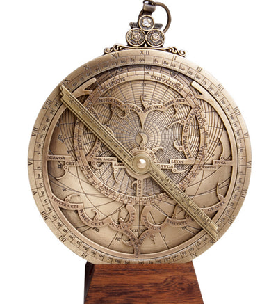Large Hartmann brass astrolabe - Replica - H37