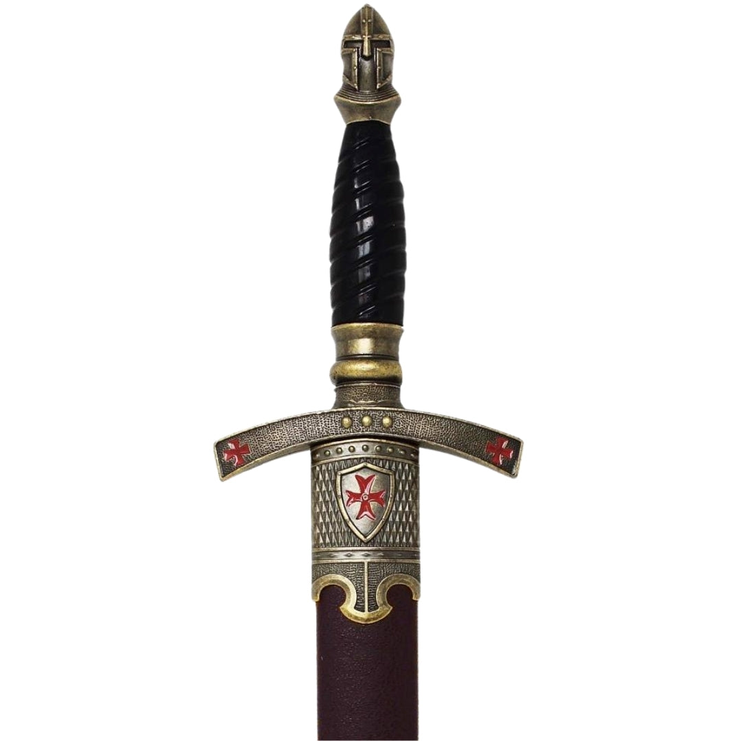 Templar Dagger in Sheath Decorative – Replica – Stainless Steel – SW-203