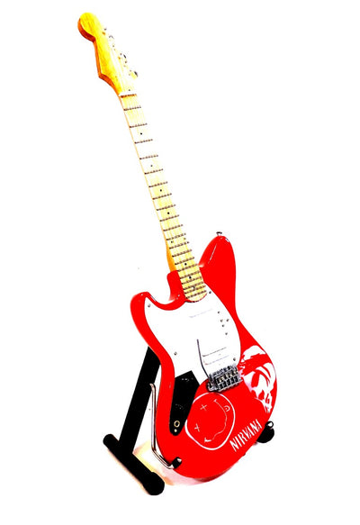 Mini guitar - in the style of Nirvana - Kurt Cobain - MGT-5753B