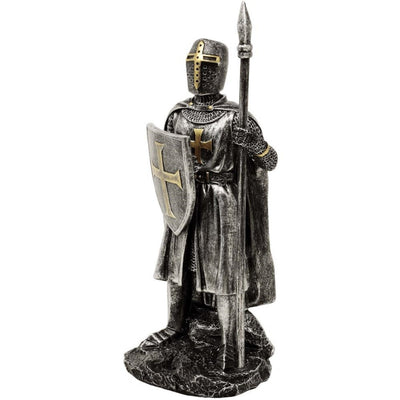 Knight with Spear Figurine 20 cm polyresin - MC-23080