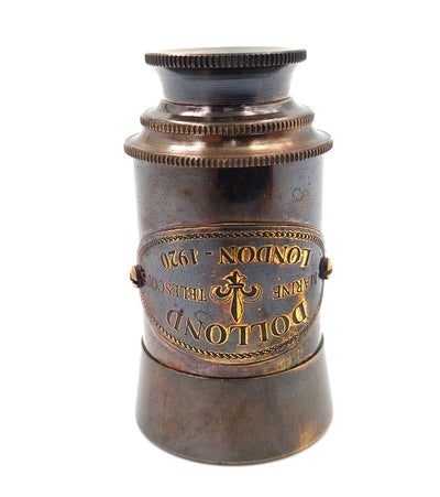 Small Retro Brass Telescope - NC1600