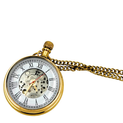 Retro Mechanical Pocket Watch – on a Chain – WDMA
