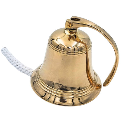 Brass ship's bell, Diameter 17.5 cm - Nautical decoration - HB43/7