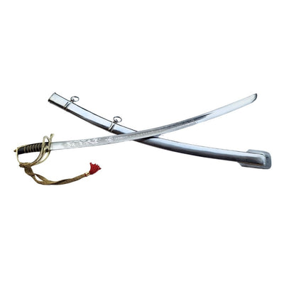 Replica of the 1917 “Radziwiłłówka” Cavalry Sabre with the Inscription “Honor and Homeland” – Personalized Engraving, Elegant Gift, Unhardened Steel, 91 cm Long
