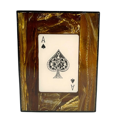 Two Decks of Cards in a Resin Box – 51668