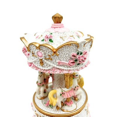 Pastel Carousel Music Box - MP-333