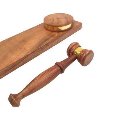 Judge's Gavel - Pen Holder - Gift for a Lawyer – DNU-023