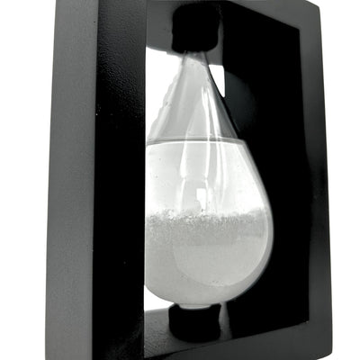 FitzRoy Storm Barometer in a Wooden Frame - Teardrop Storm Glass – BAW1