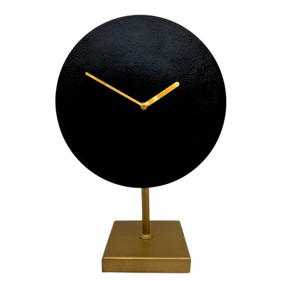 Elegant Round Metal Clock - 4122