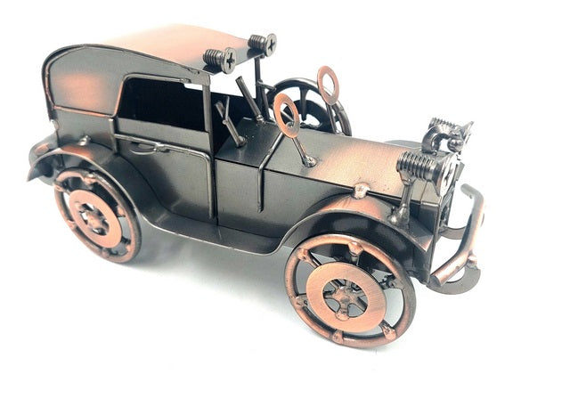 Metal Retro Automobile Model Vintage Car Decoration - Q87