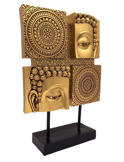 Buddhist Mandala Figurine - 4 elements - 43715