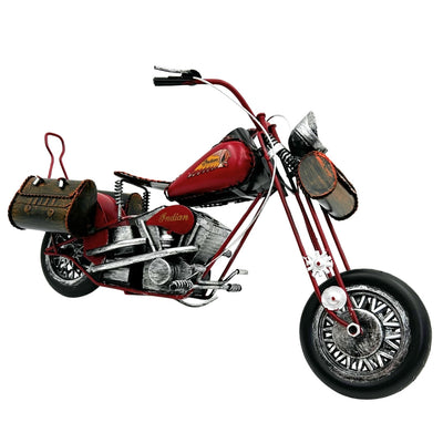 Large Metal Model Classic Motorcycle - 040SMT