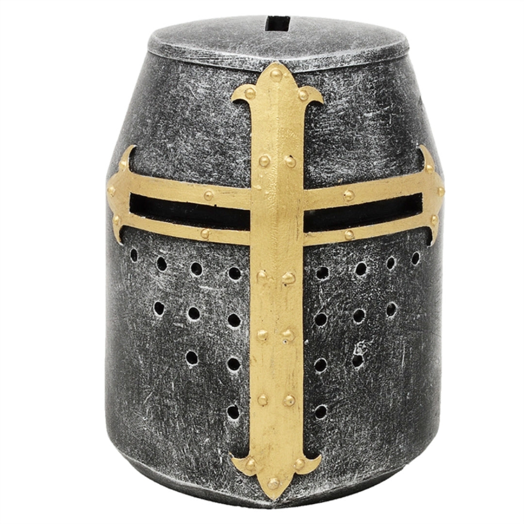 Crusader Knight Helmet Money Box – Ideal as a Gift – MC-23092