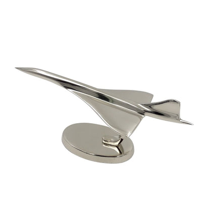 Metal Concorde airplane model - aviation icon - CON