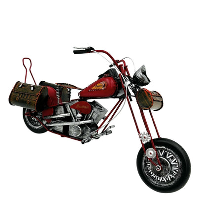 Large Metal Model Classic Motorcycle - 040SMT