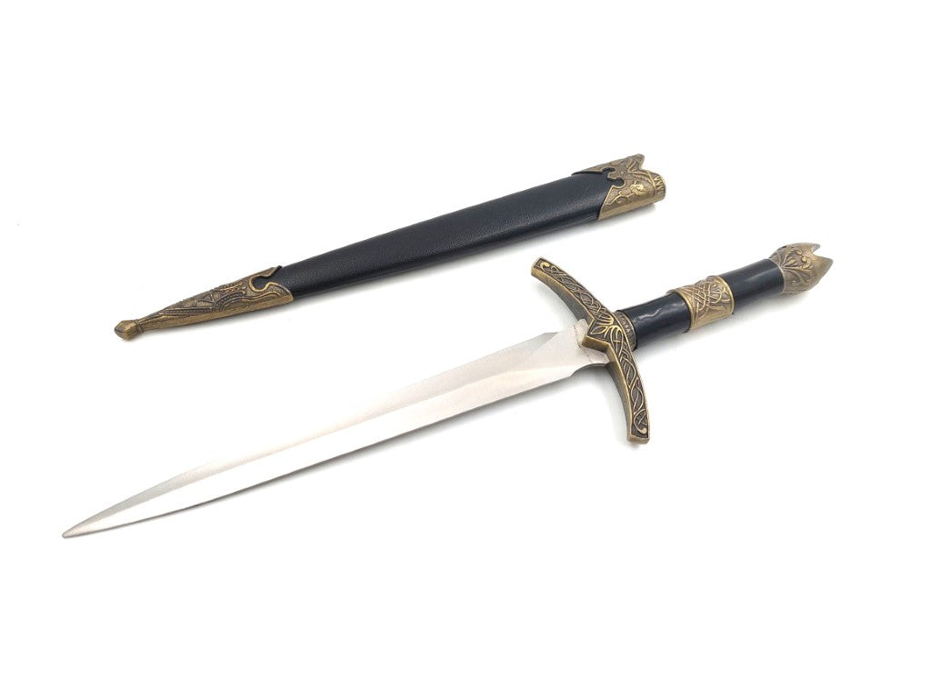 Decorative Steel Knight's Dagger - Replica - SW-178