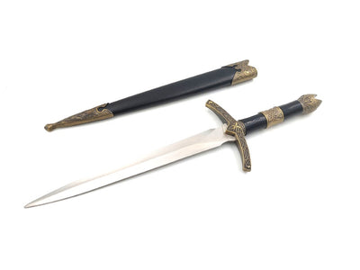 Decorative Steel Knight's Dagger - Replica - SW-178