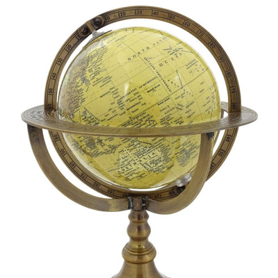 Decorative globe on a brass base - NC2142
