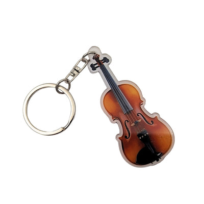 Acrylic Violin Keychain ACI-8171