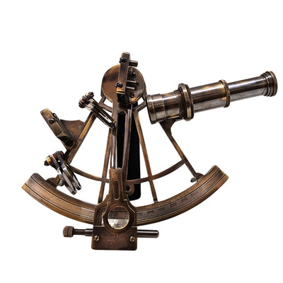 Brass Sextant in a Wooden Box – Replica - NC1517
