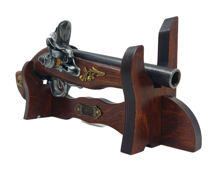 Italian Pistol on Stand - 17th-Century Replica - 141S