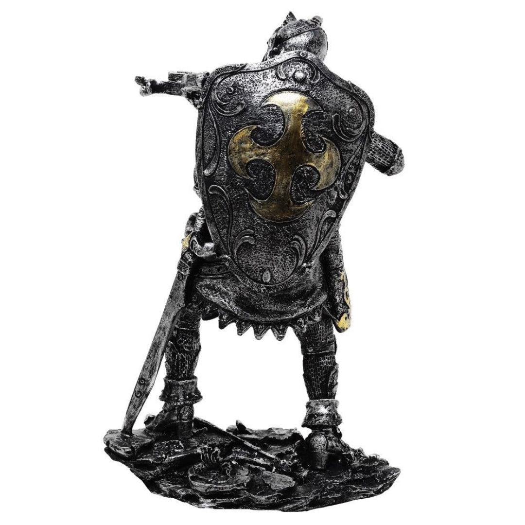 Medieval Knight Figurine with Crossbow 20cm Crossbowman - Retro Gift - MC-23151