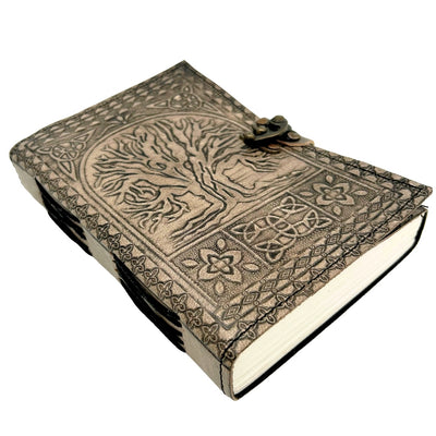 Retro Leather Notebook Tree of Life – 200 Pages 125 GSM - H019