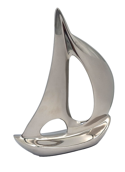 Large Yacht Model - metal - 36cm - N-1647