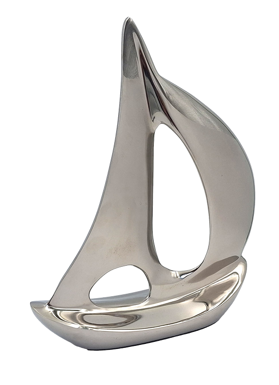 Large Yacht Model - metal - 36cm - N-1647
