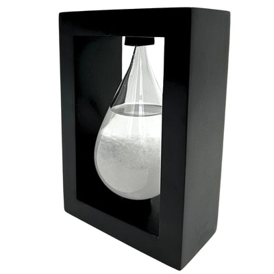 FitzRoy Storm Barometer in a Wooden Frame - Teardrop Storm Glass – BAW1