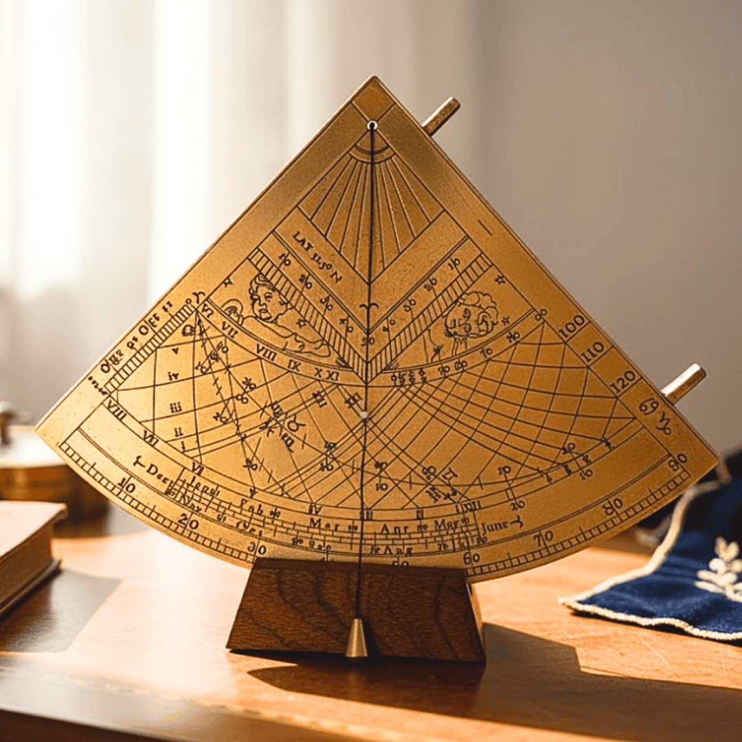 Brass Gunter solar quadrant - H39