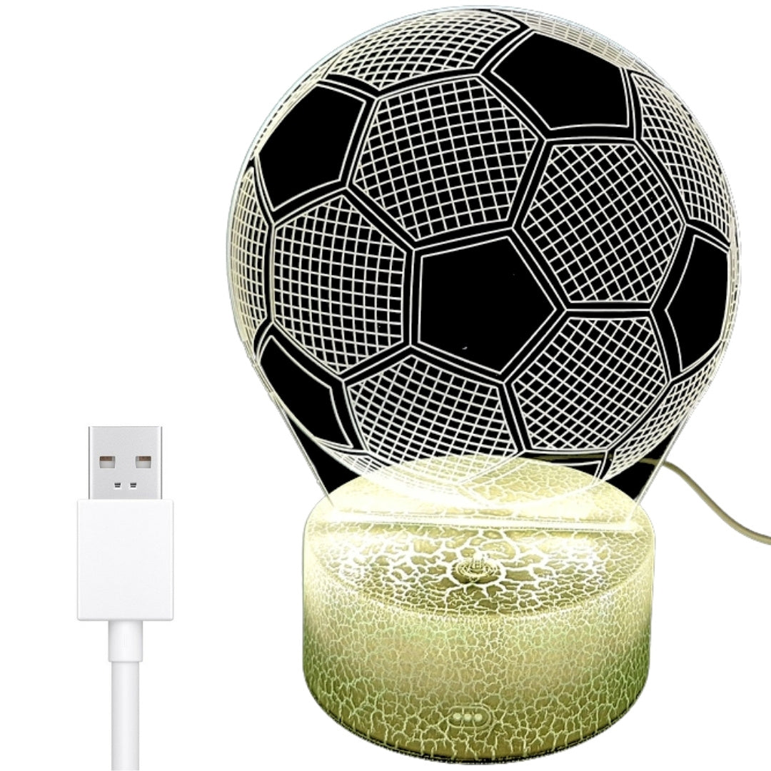 Football Night Light - Gift Gadget for a Footballer - 3 Colors - P107