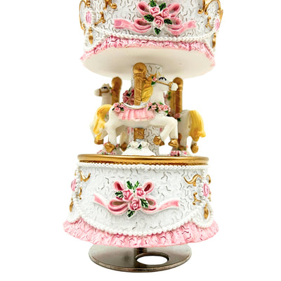 Pastel Carousel Music Box - MP-333