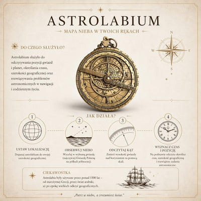 European astrolabe – premium Renaissance replica - H32