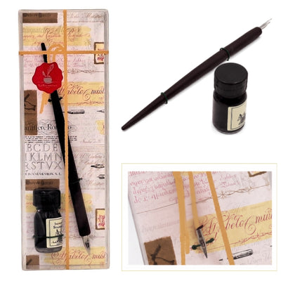 Calligraphy Set - Quill with Nib + Ink – 708
