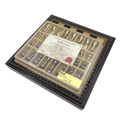 Exclusive Brass Italfama Chess Set 28x28 cm – N001