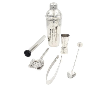 Steel Bartender Set, 6 Pieces