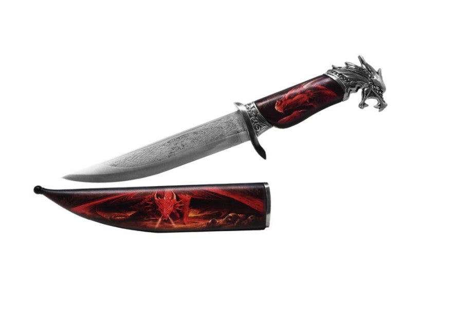 Steel Decorative Dagger - Dragon Handle - SW-189