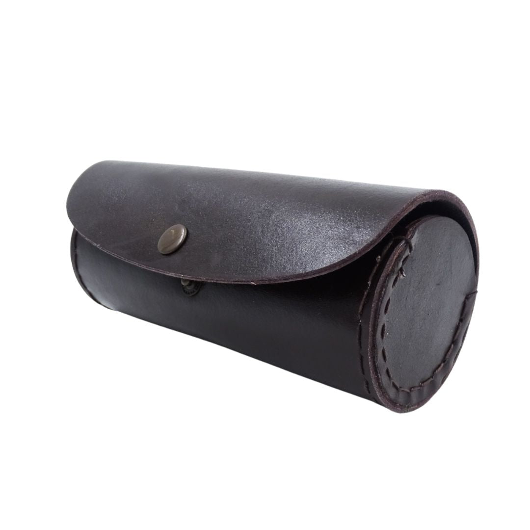 5-Minute Hourglass with World Clock and Perpetual Calendar in a Leather Case - STPL133/6