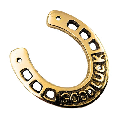 Brass Lucky Horseshoe - HS3